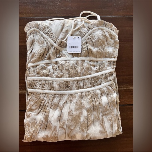 🎉LAST PIECE🎉Free People Charlie Bustier Slip Maxi Dress - Picture 5 of 14